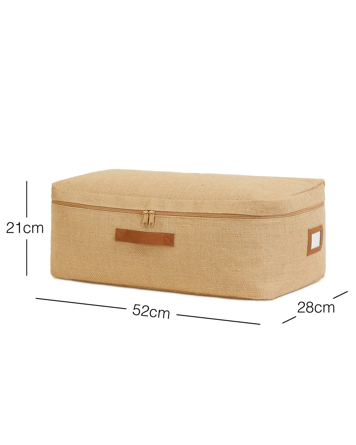 Ocean Home Textile Jute Storage Bag, Medium