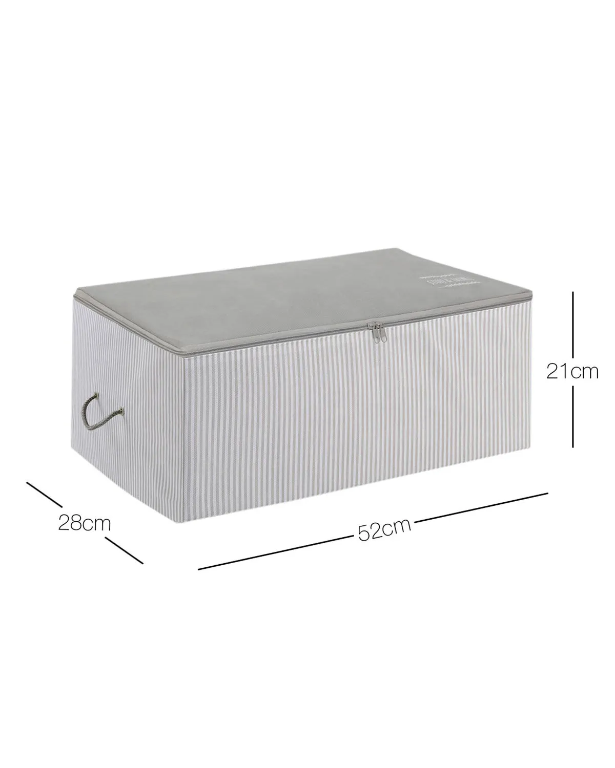 Ocean Home Textile Storage Bag, Medium, Grey