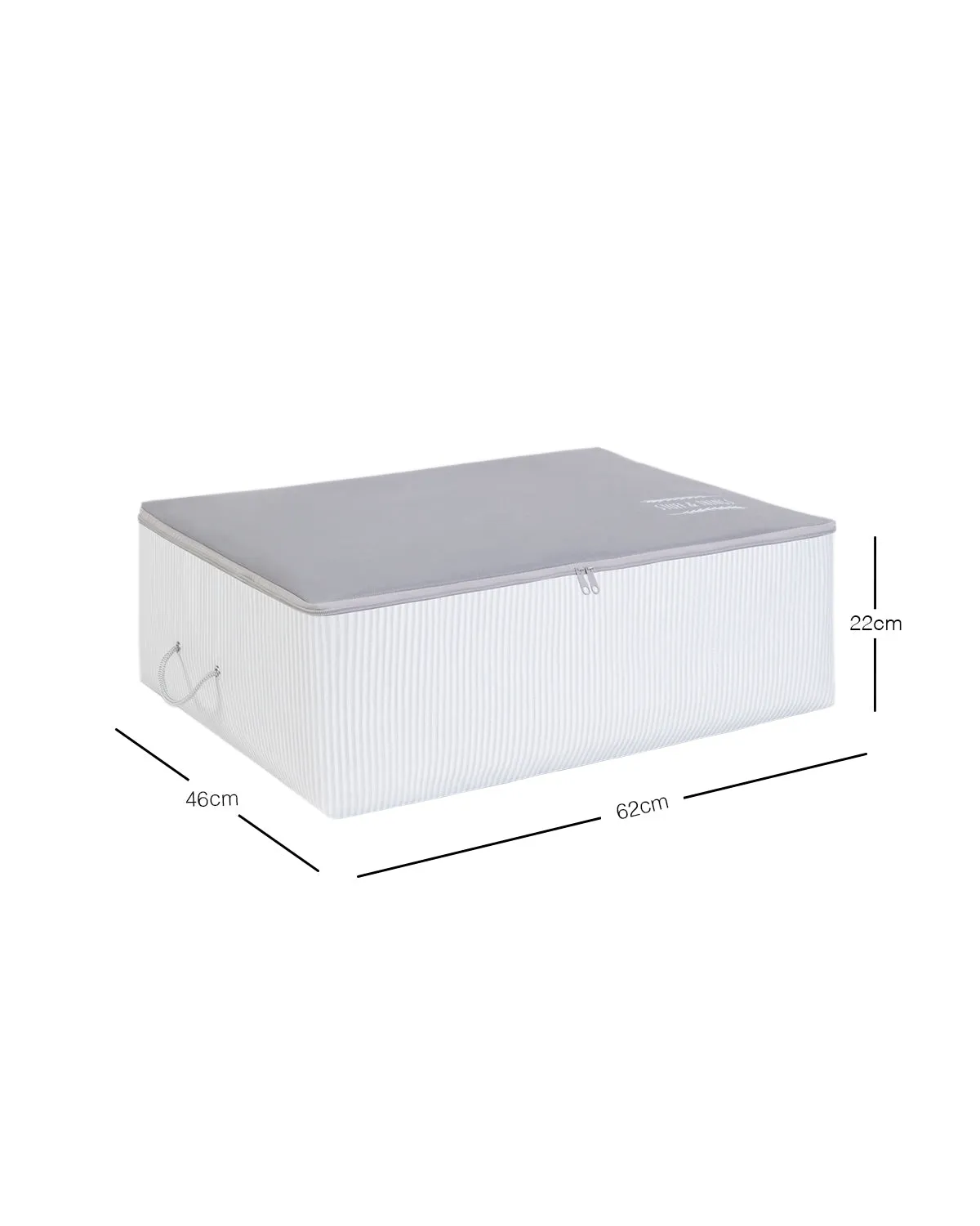 Ocean Home Textile Underbed Storage Bag, Large, Grey