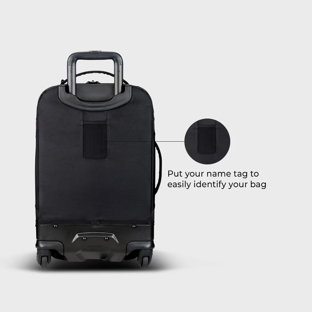 OGIO Renegade 22" 4 Wheeled Spinner, Black