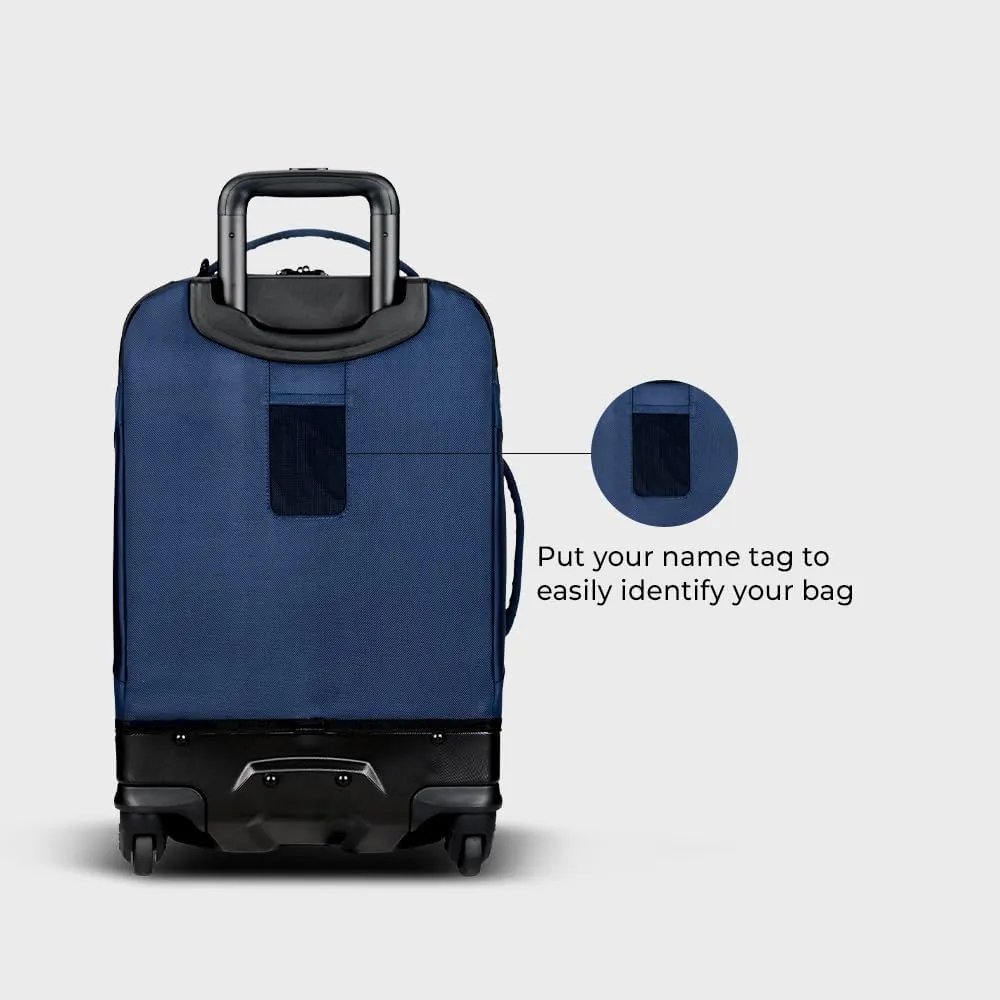 OGIO Renegade 22" 4 Wheeled Spinner, Navy Abyss