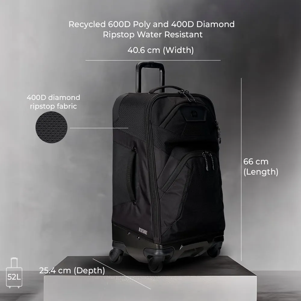 OGIO Renegade 26" 4 Wheeled Spinner, Black