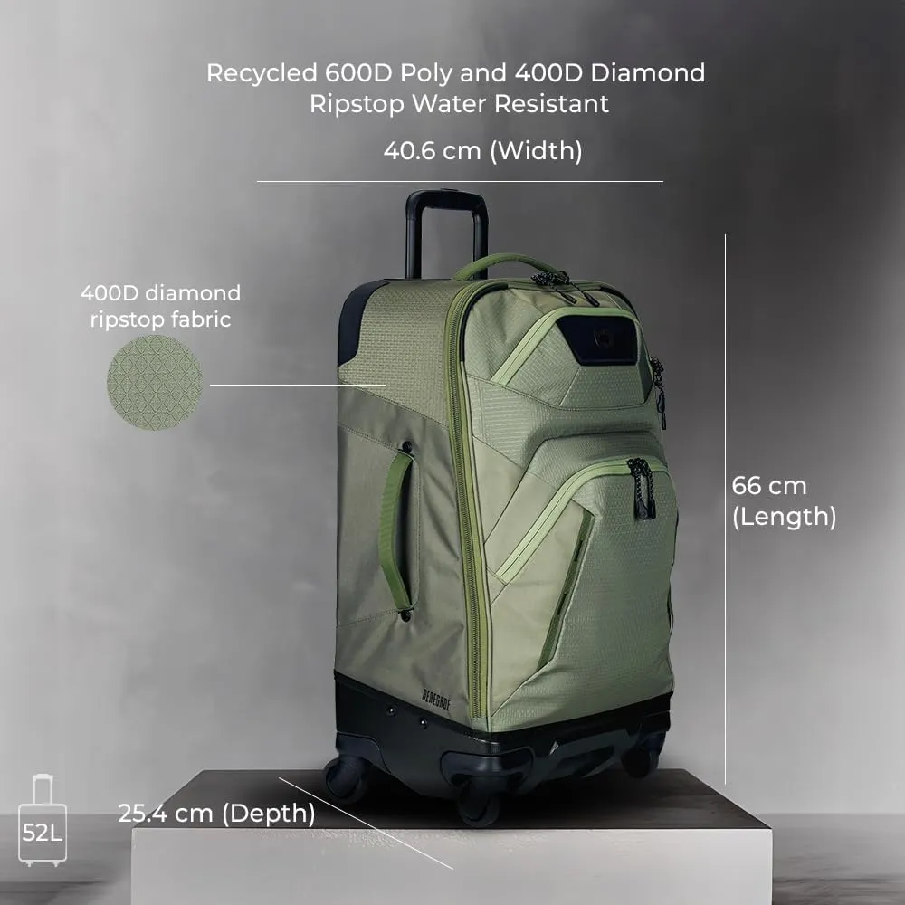 OGIO Renegade 26" 4 Wheeled Spinner, Leaf Clover