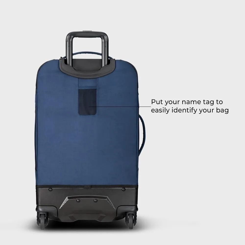 OGIO Renegade 26" 4 Wheeled Spinner, Navy Abyss