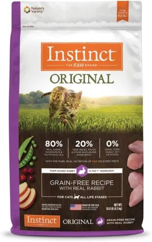 Original Rabbit Dry Cat Food, 10 lb. Bag