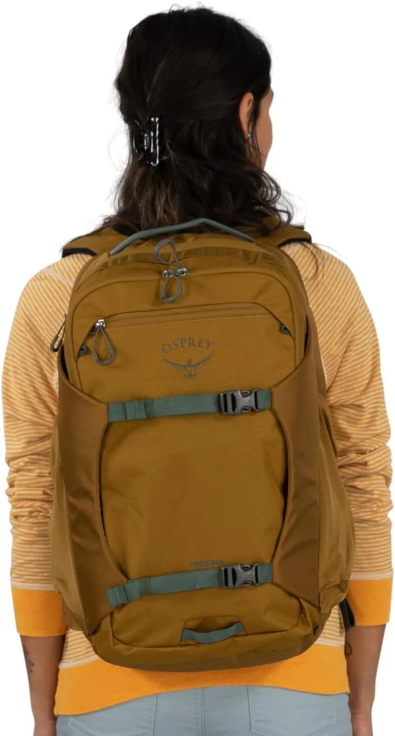 Osprey Proxima 30L Laptop Commuter Backpack, Medium Grey/Coal Grey