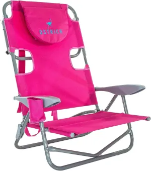 Ostrich On Your Back Chair For Lounge, Adjustable, Alloy Steel, Pink
