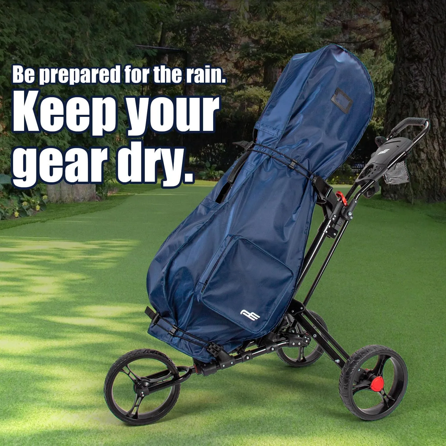 Our Trusted Rain Cover - Dustproof & Waterproof, Foldable for Golf Clubs