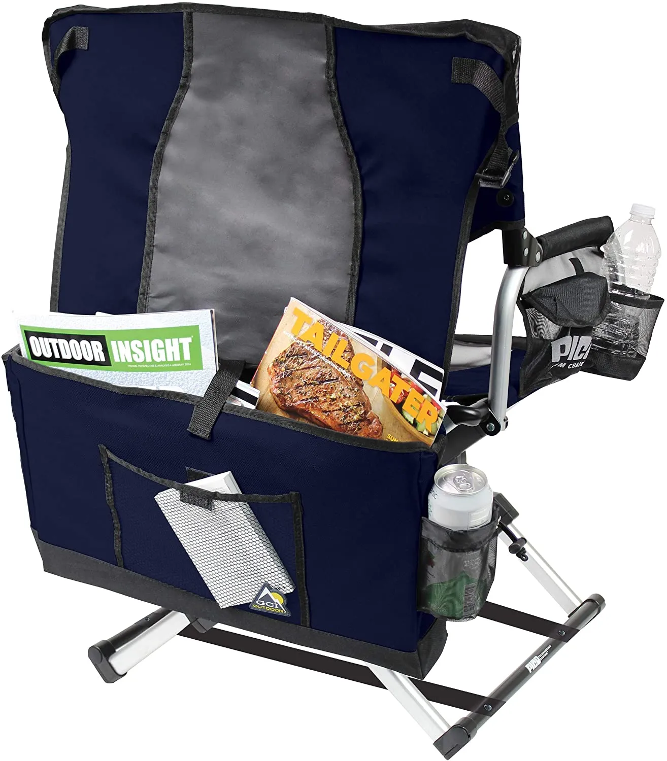 Outdoor Pico Compact Folding Camp Chair with Carry Bag