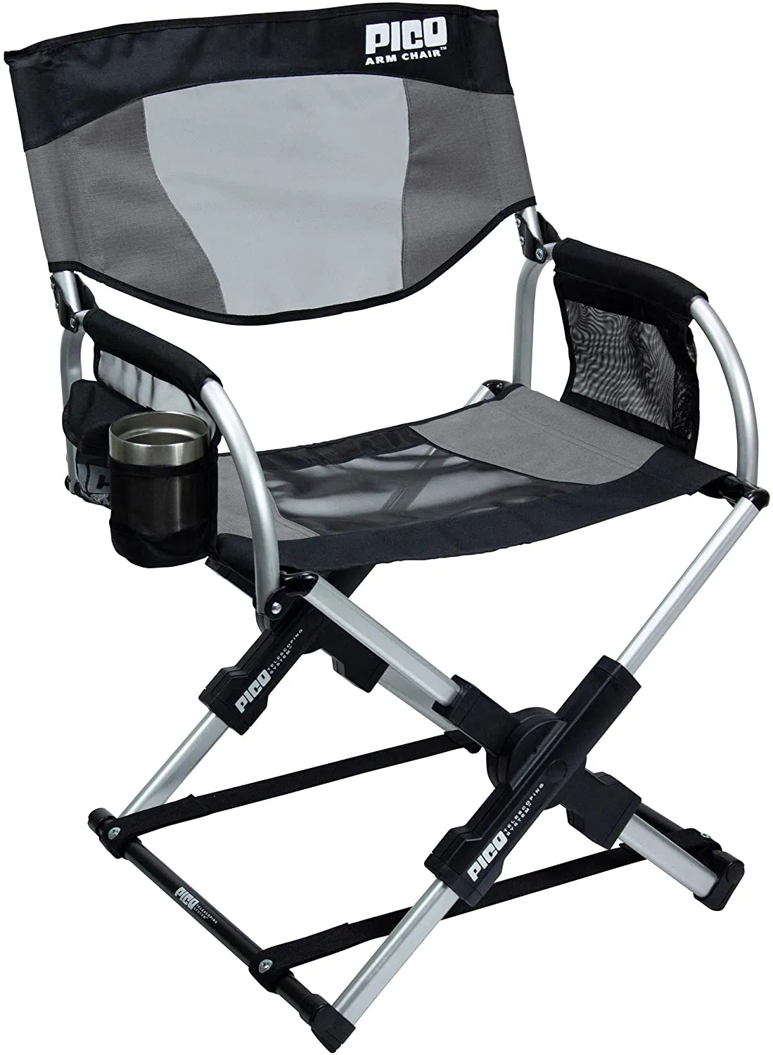 Outdoor Pico Compact Folding Camp Chair with Carry Bag