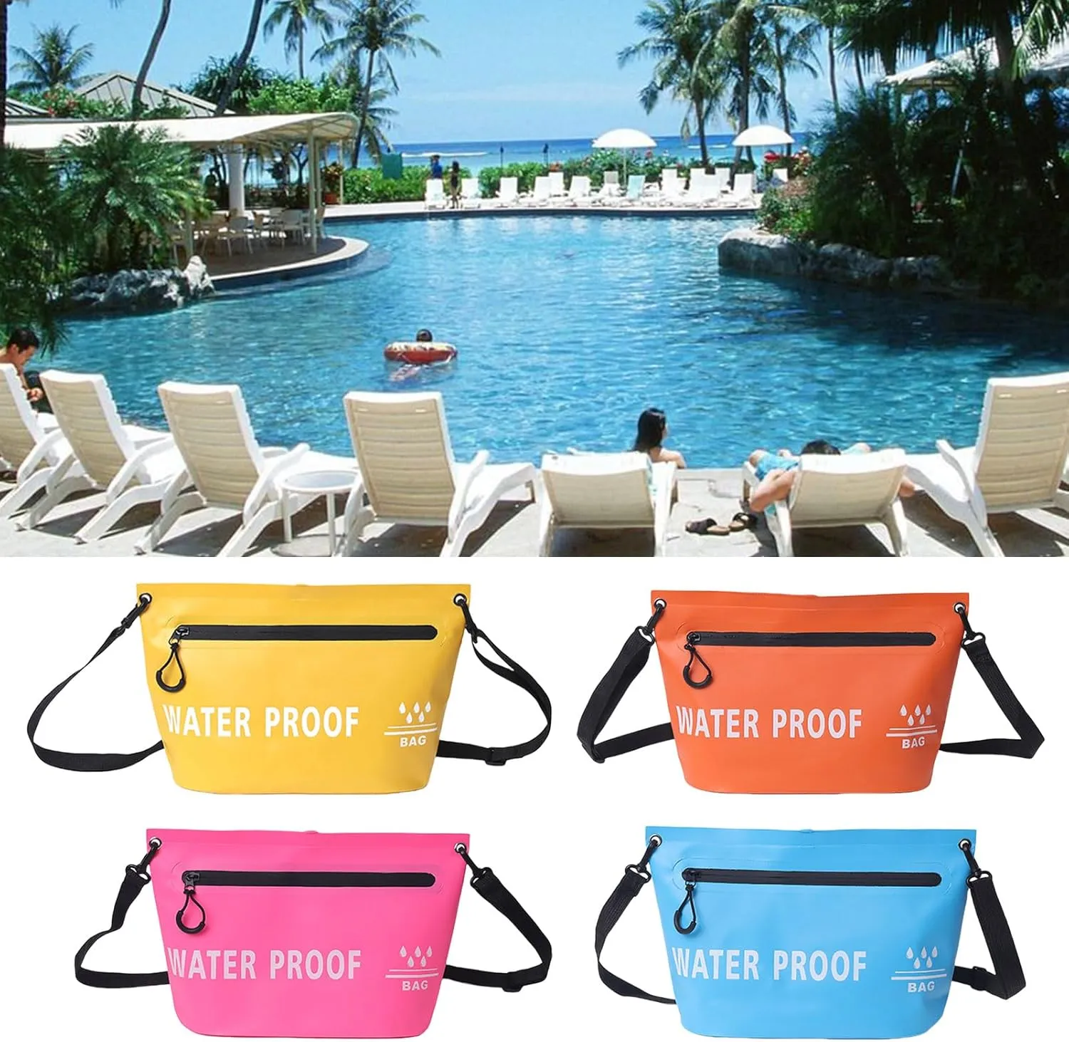 Outdoor Swimming Bag Outdoor Swimming Storage Bag Swimming Dry Bag Swim Bag Handbag For Beach Boating Sports