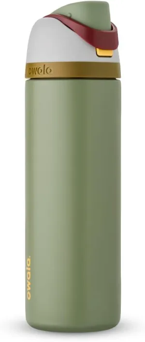 Owala Star Wars FreeSip Insulated Stainless Steel Water Bottle with Straw for Sports and Travel, BPA-Free Sports Water Bottle, 24 oz, Boba Fest