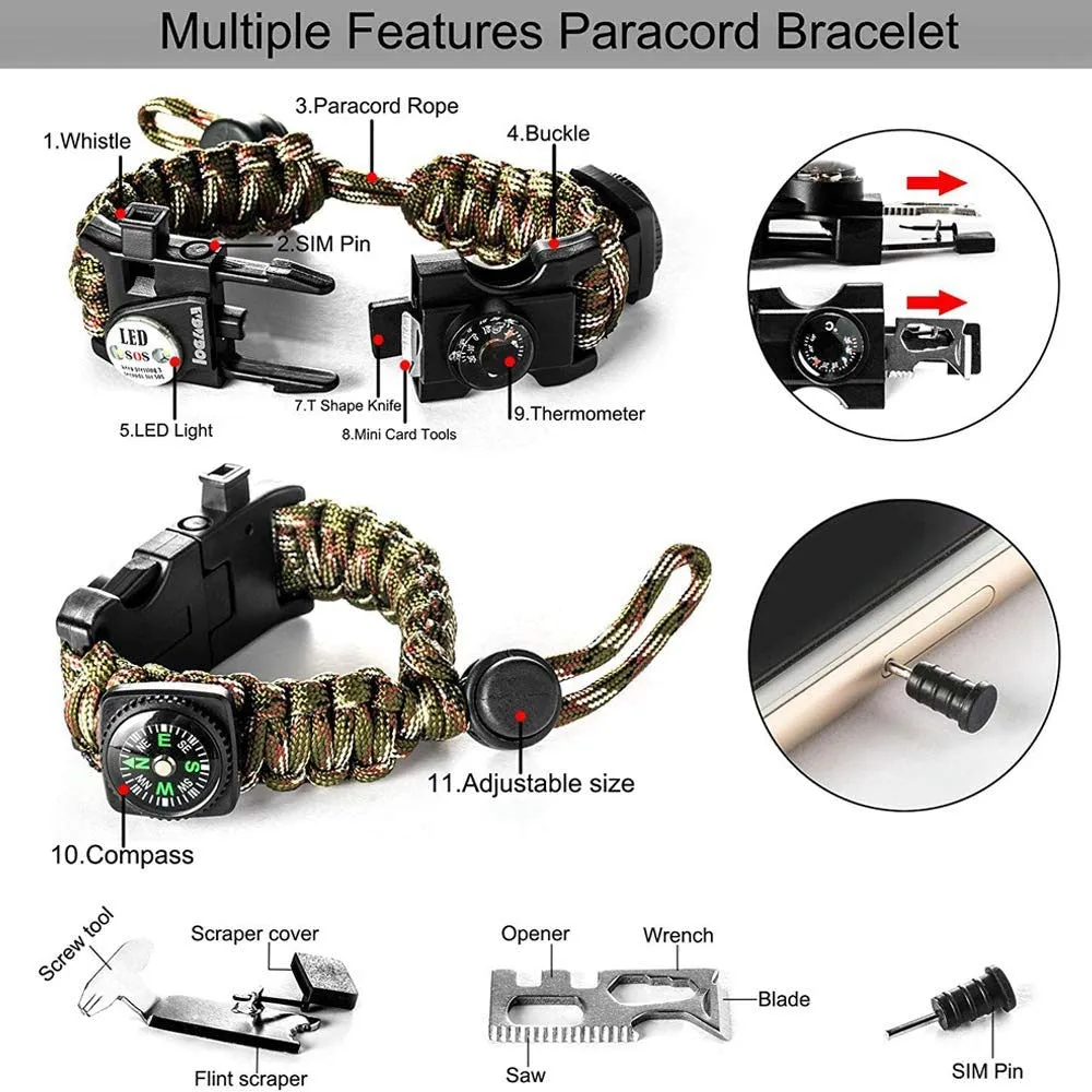 Paracord Survival Bracelet