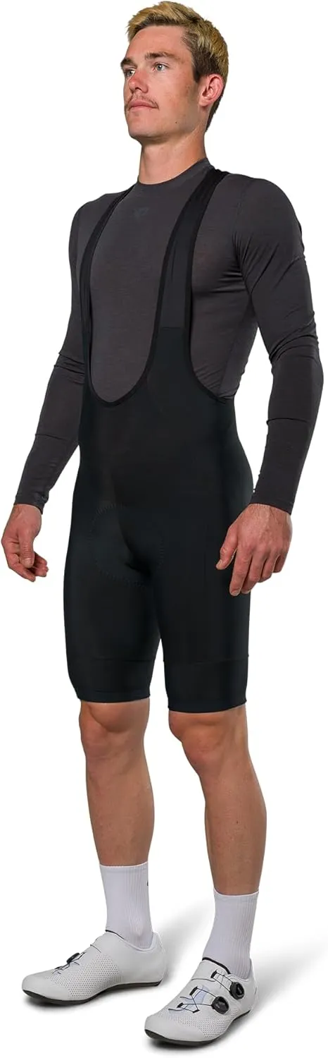 PEARL IZUMI Men's Thermal Bib Shorts, Insulated & Water-Resistant Cycling Shorts with Elite Levitate Chamois