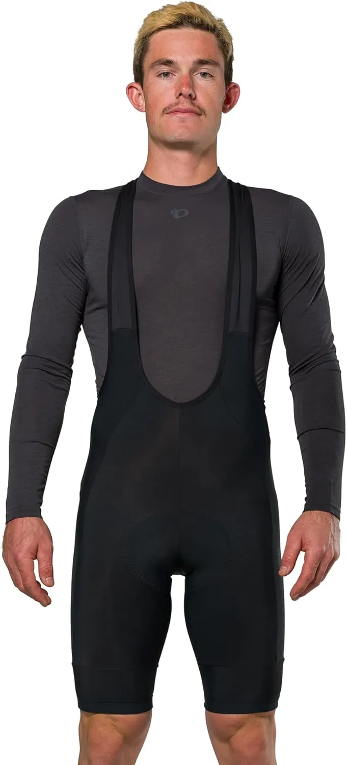 PEARL IZUMI Men's Thermal Bib Shorts, Insulated & Water-Resistant Cycling Shorts with Elite Levitate Chamois
