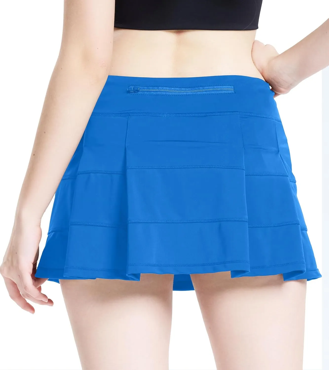 Period Swimwear Leakproof Swim Skirt Waterproof Menstrual Swimsuit with Pocket for Women Teens Girls