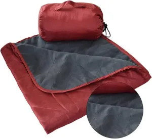 Picnic Mat Fleece Blanket Waterproof Ground Cover Nap Blanket Sand Proof Crawling Mat Fleece