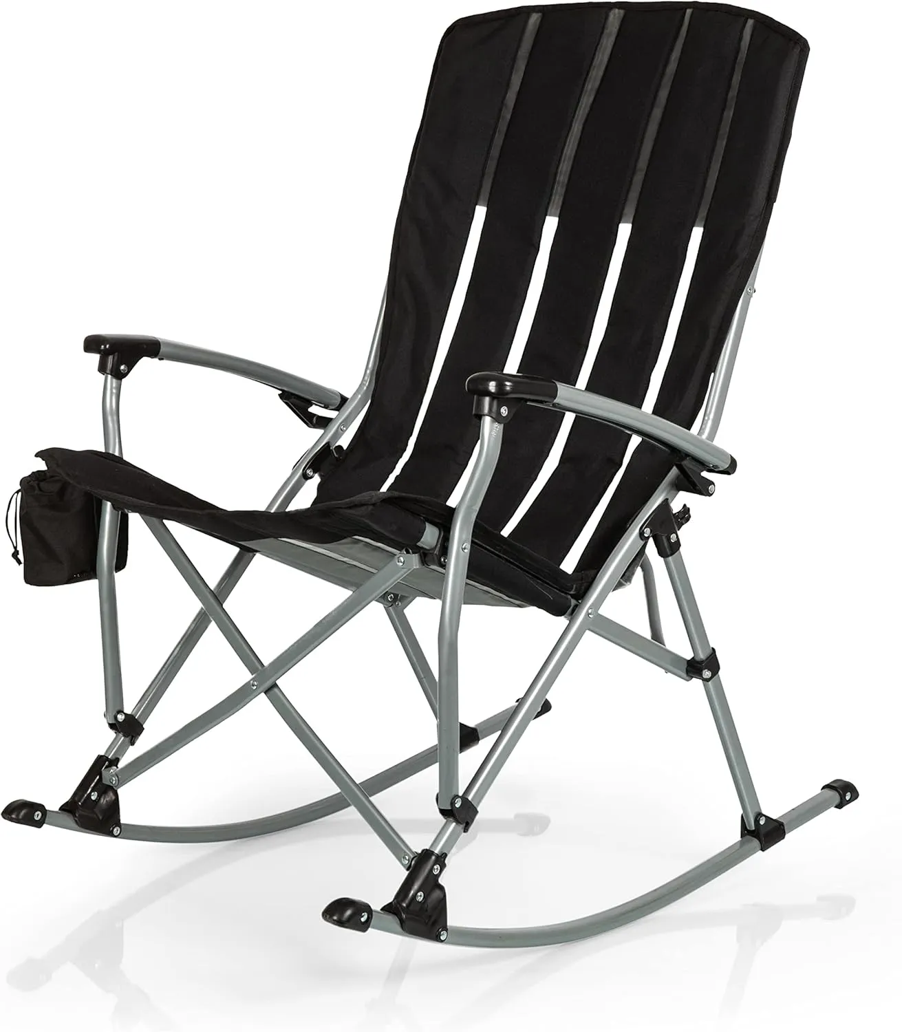 PICNIC TIME NFL Unisex-Adult NFL Outdoor Rocking Camp Chair, XL Heavy Duty Camping Chair for Adults