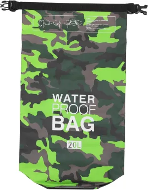 Portable Outdoor Waterproof Bag 20l Dry Bag for Swimming Beach Tour Camping Pvc Bucket Pack