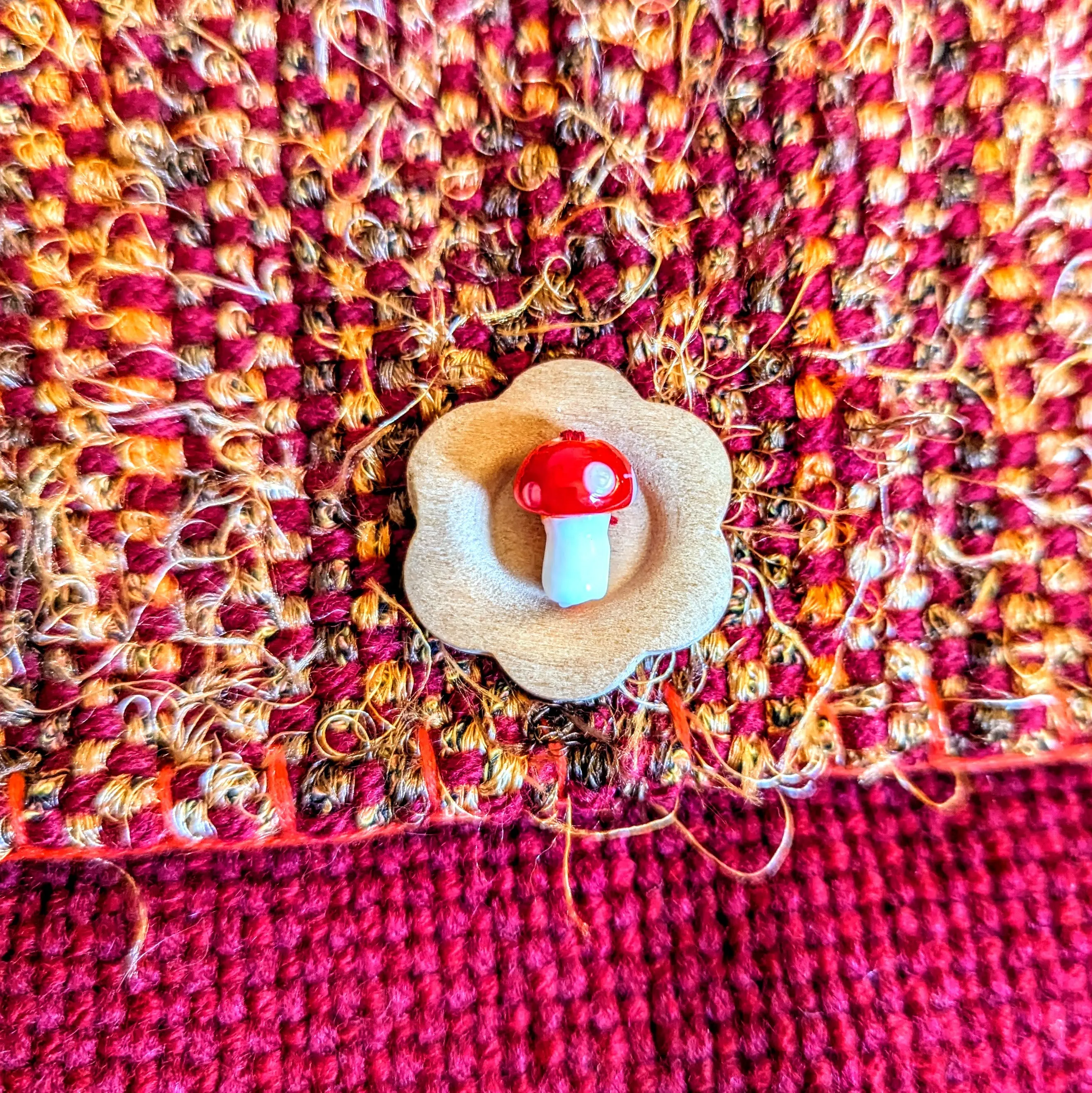 Practical Magic Tarot Deck Mushroom Bag