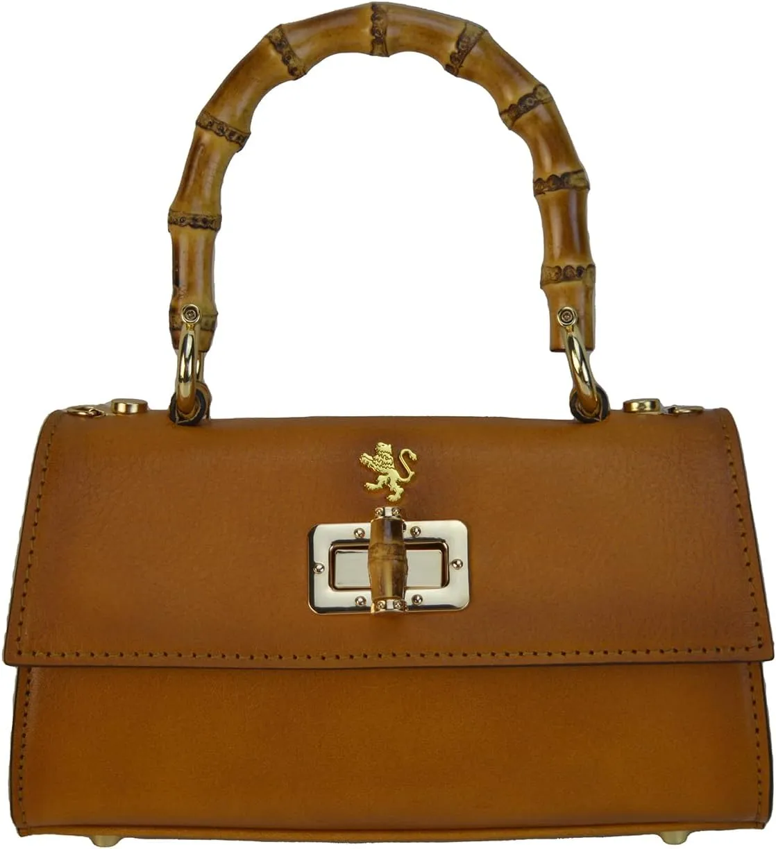 Pratesi Leather, Leather Bag for Women Castalia B298/20 in cow leather - Castalia B298/20 Cognac