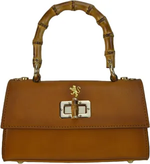 Pratesi Leather, Leather Bag for Women Castalia B298/20 in cow leather - Castalia B298/20 Cognac