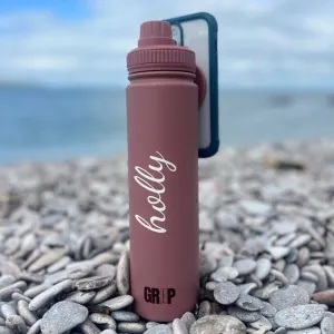 Premium 740ml Water Bottle with Magnetic Phone Holder