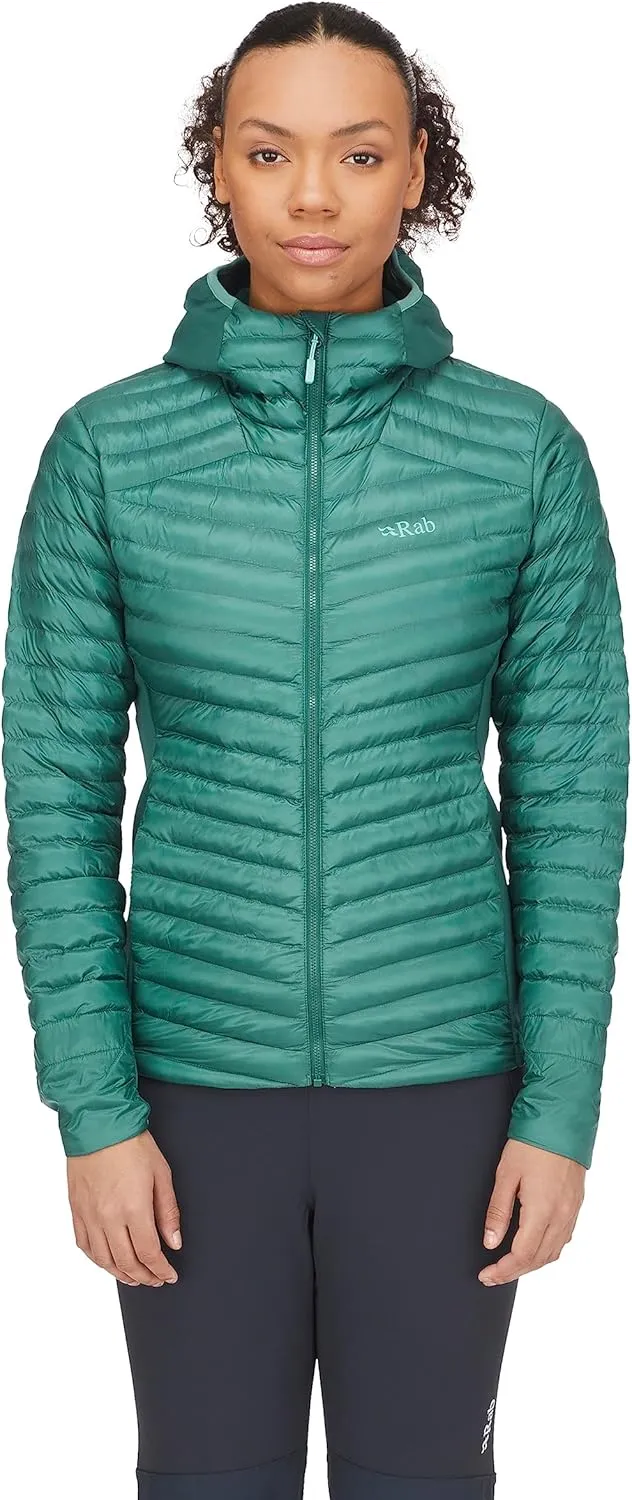 Rab Women's Cirrus Flex 2.0 Synthetic Insulated Hoody for Hiking, Climbing, and Skiing