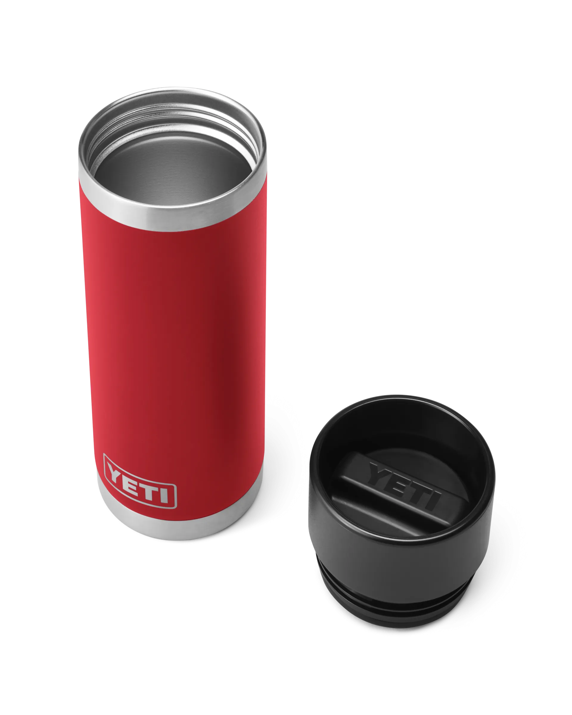 Rambler 18oz Bottle With Hotshot Cap in Rescue Red