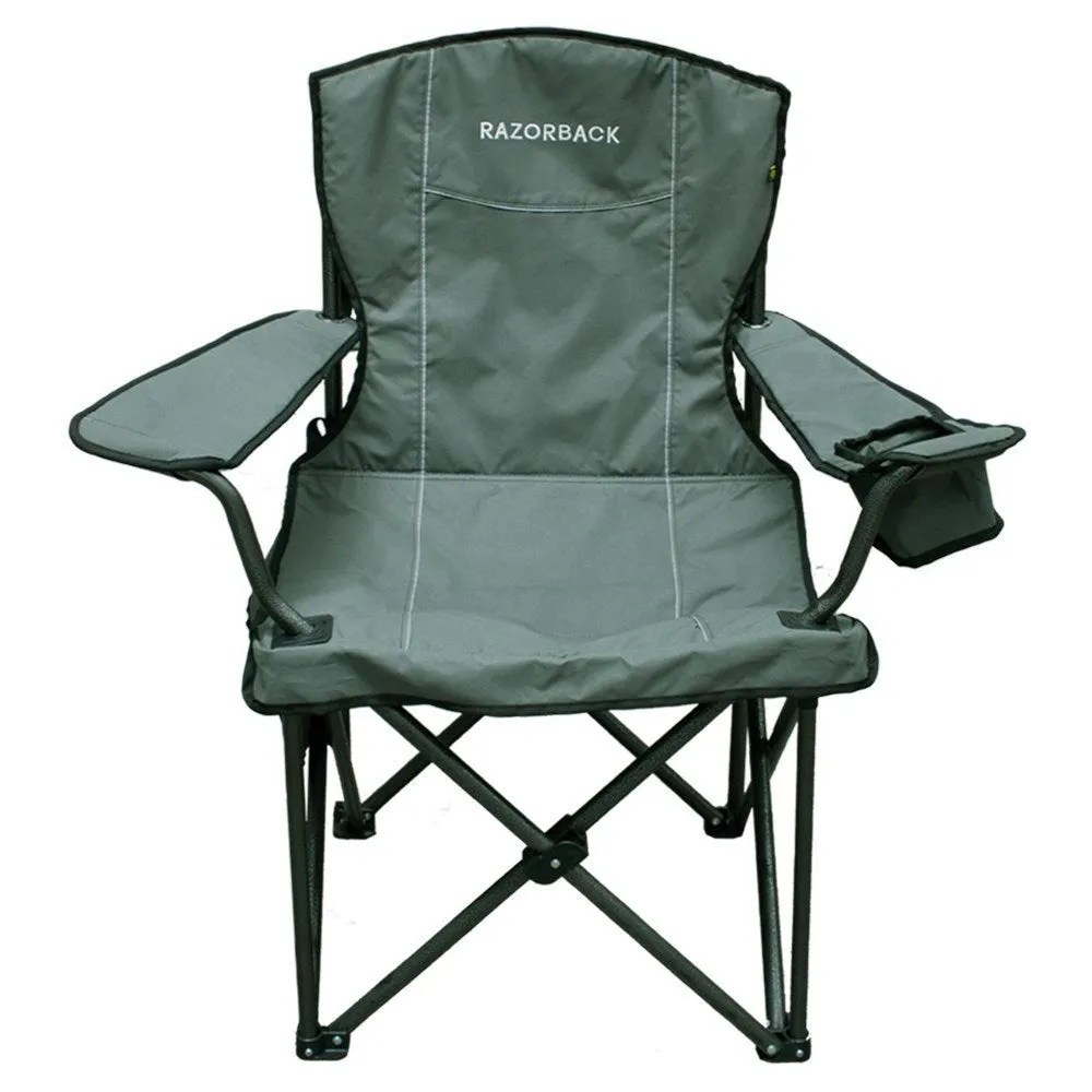 Razorback 4x4 Bush King Canvas Camping Chair & Canvas Travel Bag