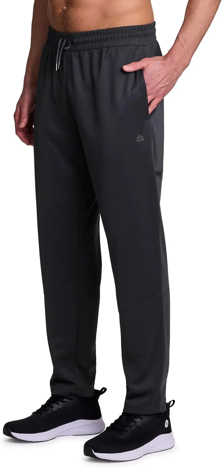 RBX Active Men's Athletic Performance Quick Dry Breathable Tapered Jogger Sweatpant with Pockets