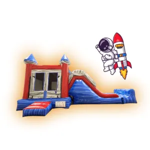 Rocket Inflatable Backyard Combo