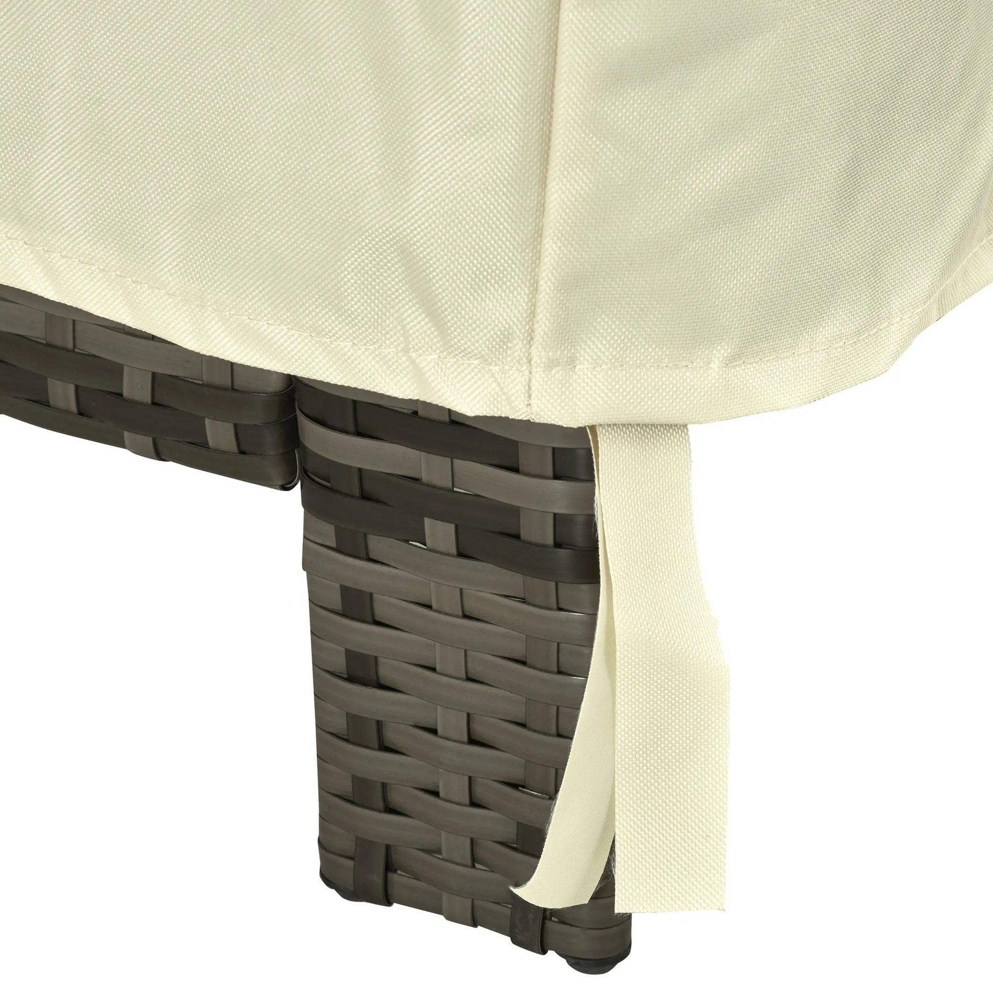 Rootz Garden Furniture Cover - Protective Tarp - Waterproof Cover - 600D Oxford Fabric - L68 x W87 x H77 cm