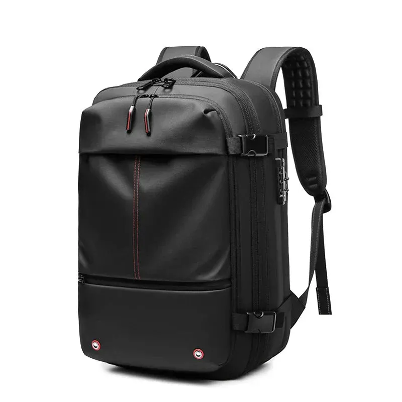 RoyaleGlow Airbak Compression Backpack - Built-in Vacuum System
