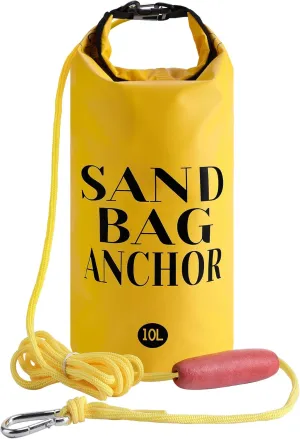 RunNico 500D Sand Anchor for Small Boats,2 in 1 PWC Jet Ski Anchor Kit with Adjustable Buoy,Waterproof Dry Bag for Jet Ski, Kayak, Boat, Watercraft and Canoe