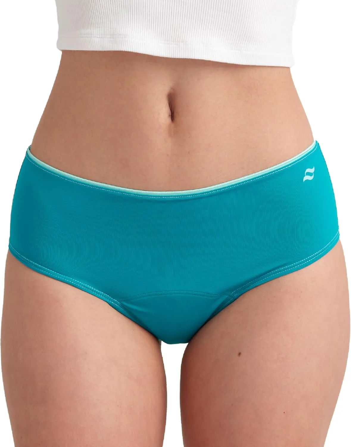 saalt Teen Brief Period Underwear - Leakproof Menstrual Underwear for Teen Girls - Full-Coverage Comfort