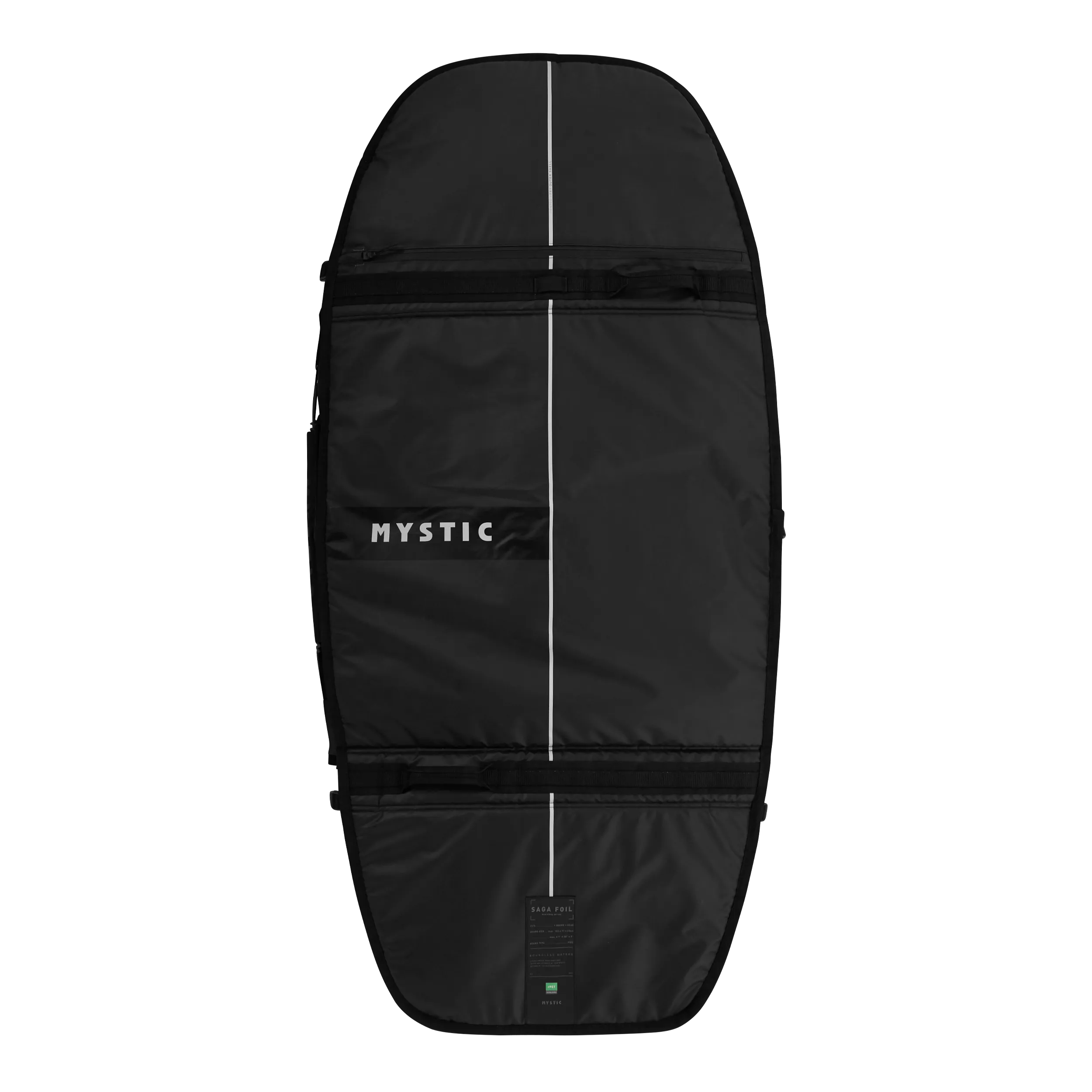 Saga Foil Boardbag, Black