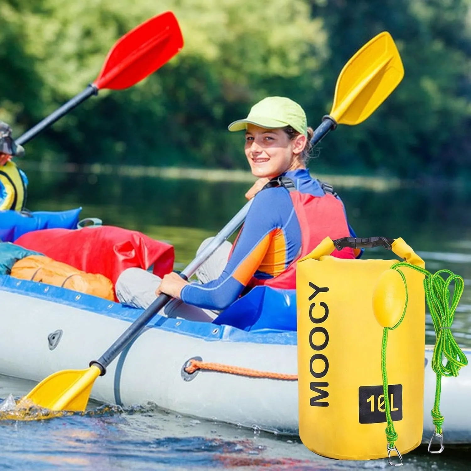 Sand Anchors Dry Bag - Multipurpose Floating Drift Bag, Waterproof Storage | 10L/20L Durable Marine Bag for Kayaking, Boating, Ski, Fishing, Beach Trips, Outdoor Adventure, Rafting, Camping Gear