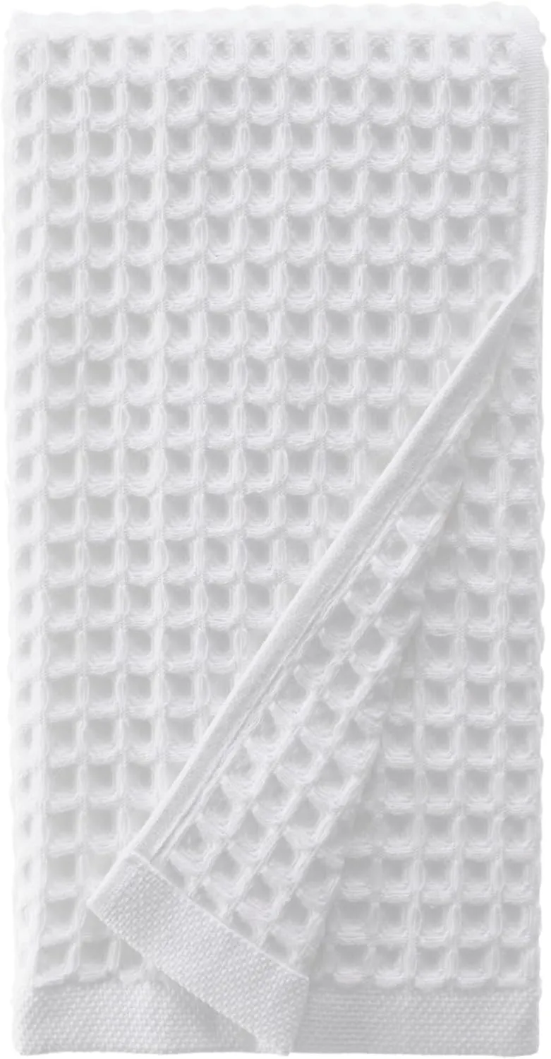 sea me at home Waffle Hand Towel – 100% Turkish Cotton, Quick-Dry, Soft and Absorbent Bathroom Towel