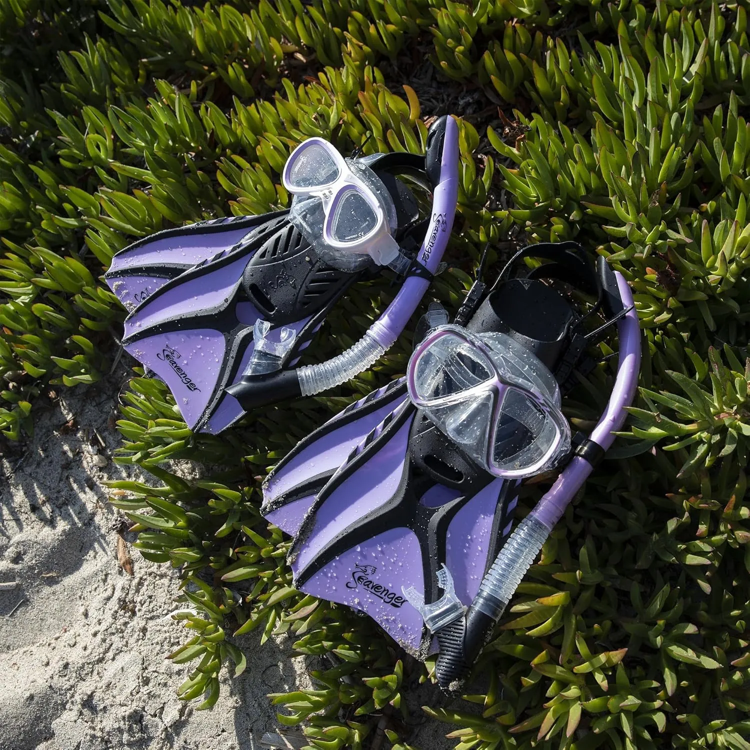 Seavenger Hanalei Anti-Fog 4-Piece Snorkeling Set