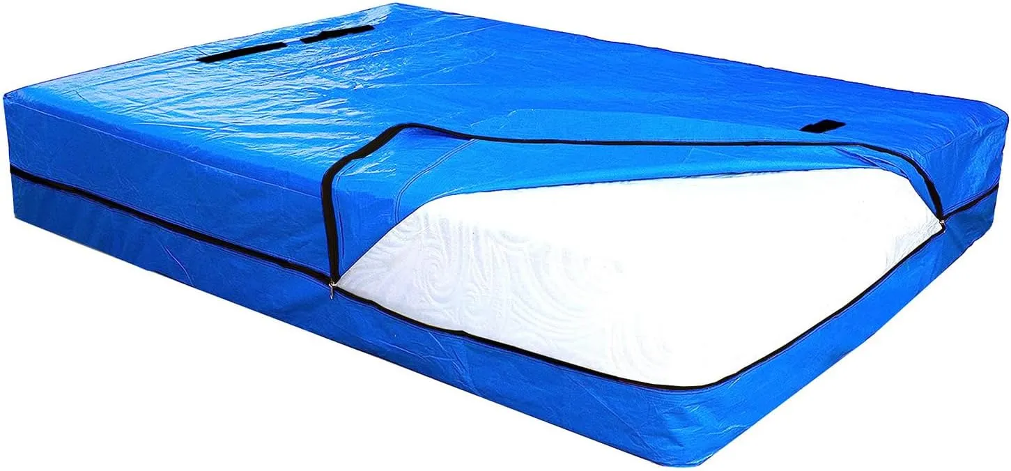 SGPAC Heavy Duty Mattress Bags for Moving and Storage,Extra Thick Twin Mattress Storage Bag,Mattress Cover for Moving with Reinforced Handles and Zipper Closure to Prevent Rips,Made of New Material
