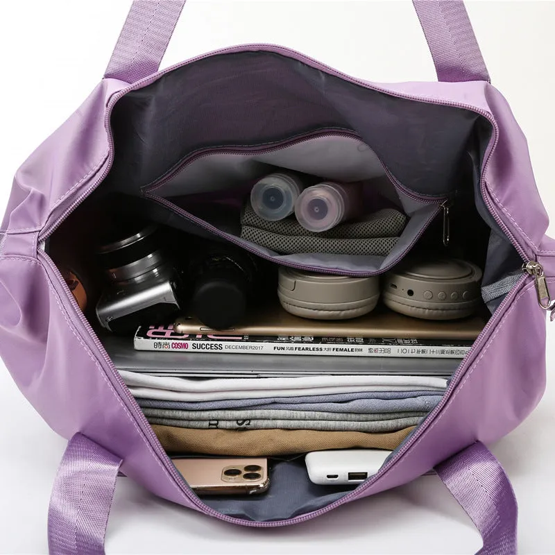 Short Distance Dry Wet Separation Foldable Boarding Luggage