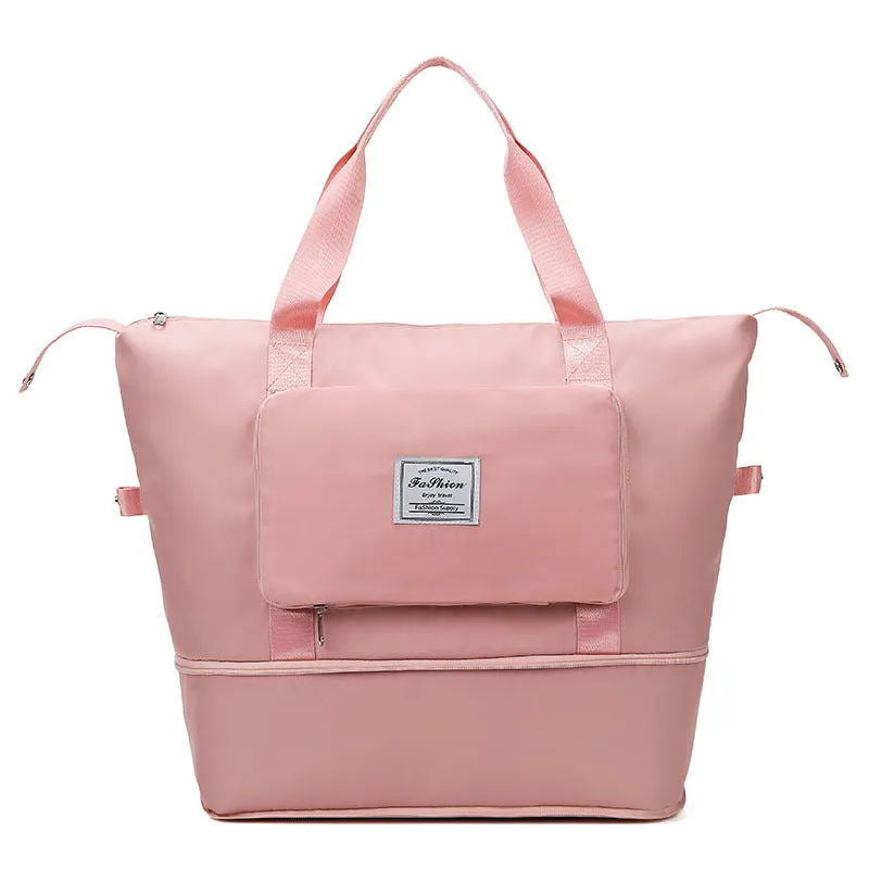 Short Distance Dry Wet Separation Foldable Boarding Luggage