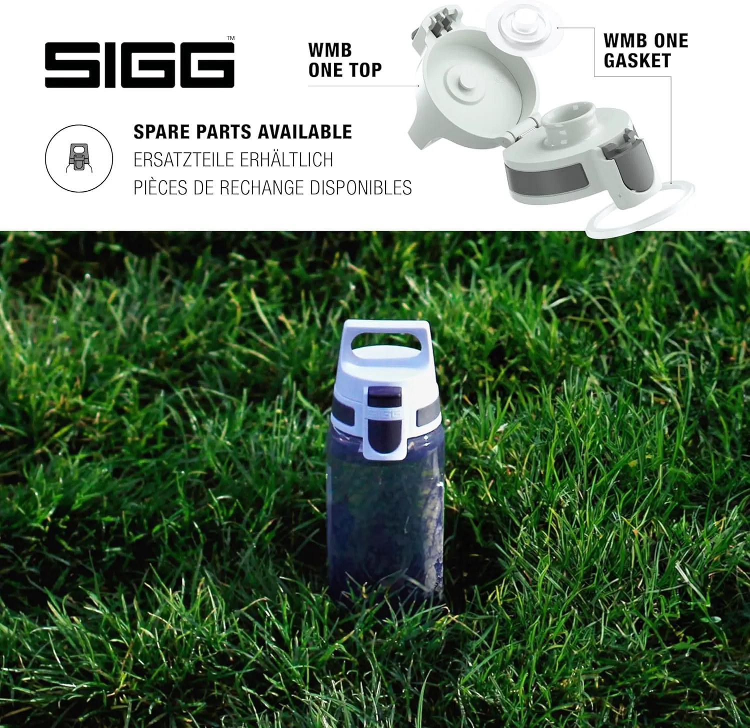 SIGG - Kids Water Bottle - VIVA ONE - Made in Germany - Dishwasher Safe - Carbonated Drinks - Sports & School - 17 Oz