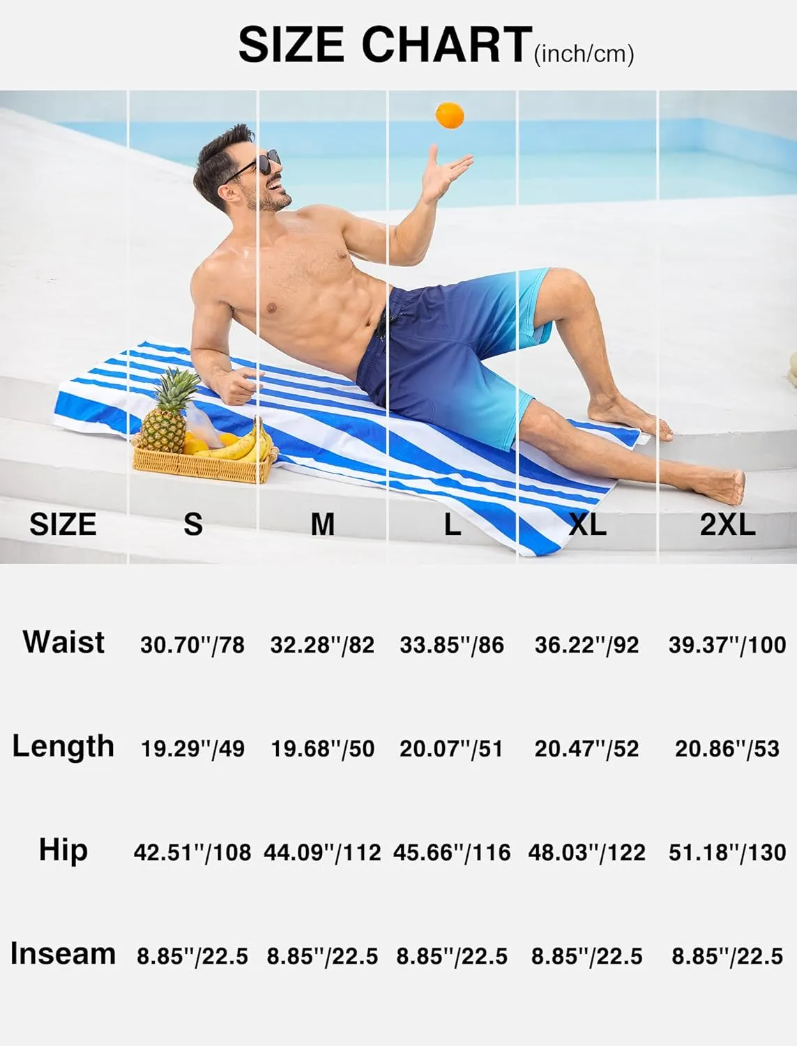 SILKWORLD Men's Swim Trunks with Compression Liner 9" Swimming Trunk 2 in 1 Beach Quick Dry Shorts with Zipper Pocket