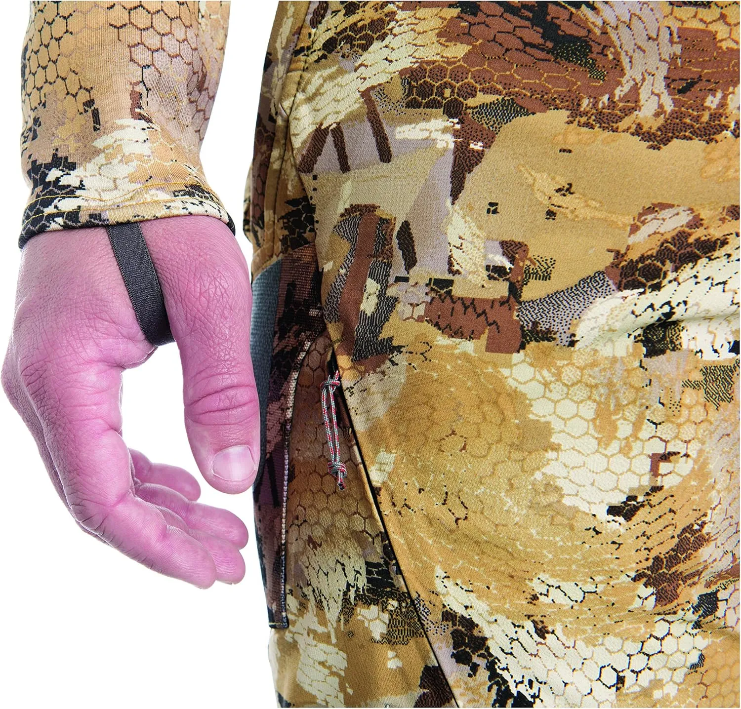 SITKA Men's Grinder Insulated Fleece Camo Hunting Hoody