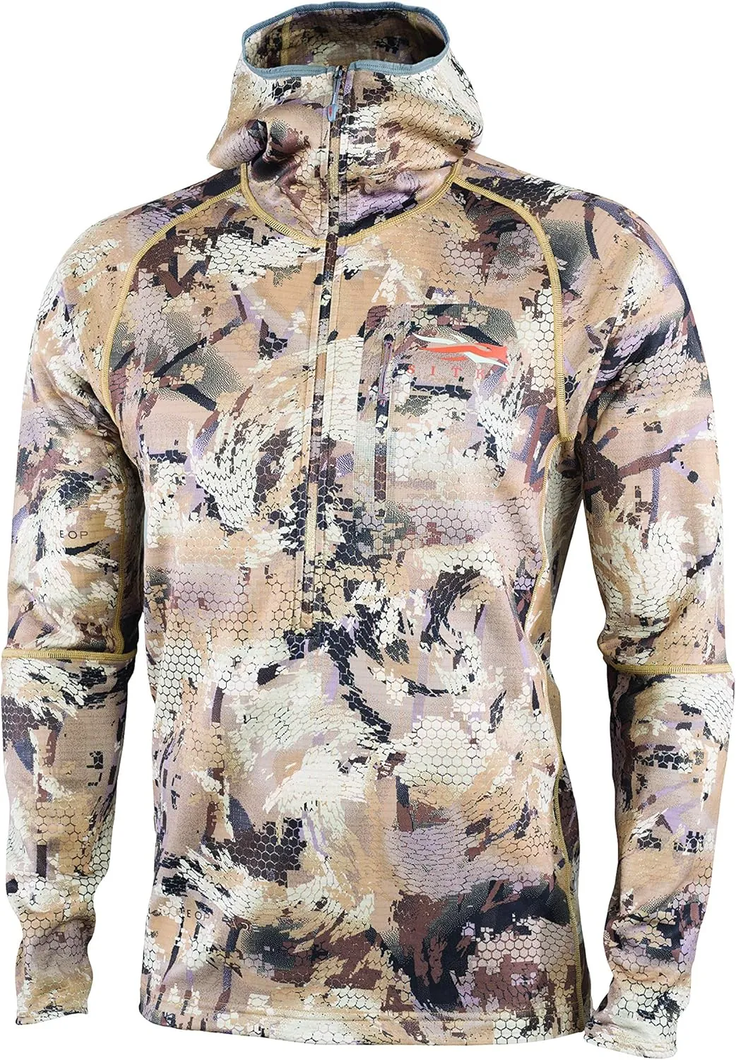 Sitka Men's Grinder Insulated Waterfowl Concealing Hunting Hoody, Optifade Waterfowl, X-Large