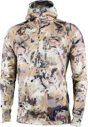 Sitka Men's Grinder Insulated Waterfowl Concealing Hunting Hoody, Optifade Waterfowl, X-Large