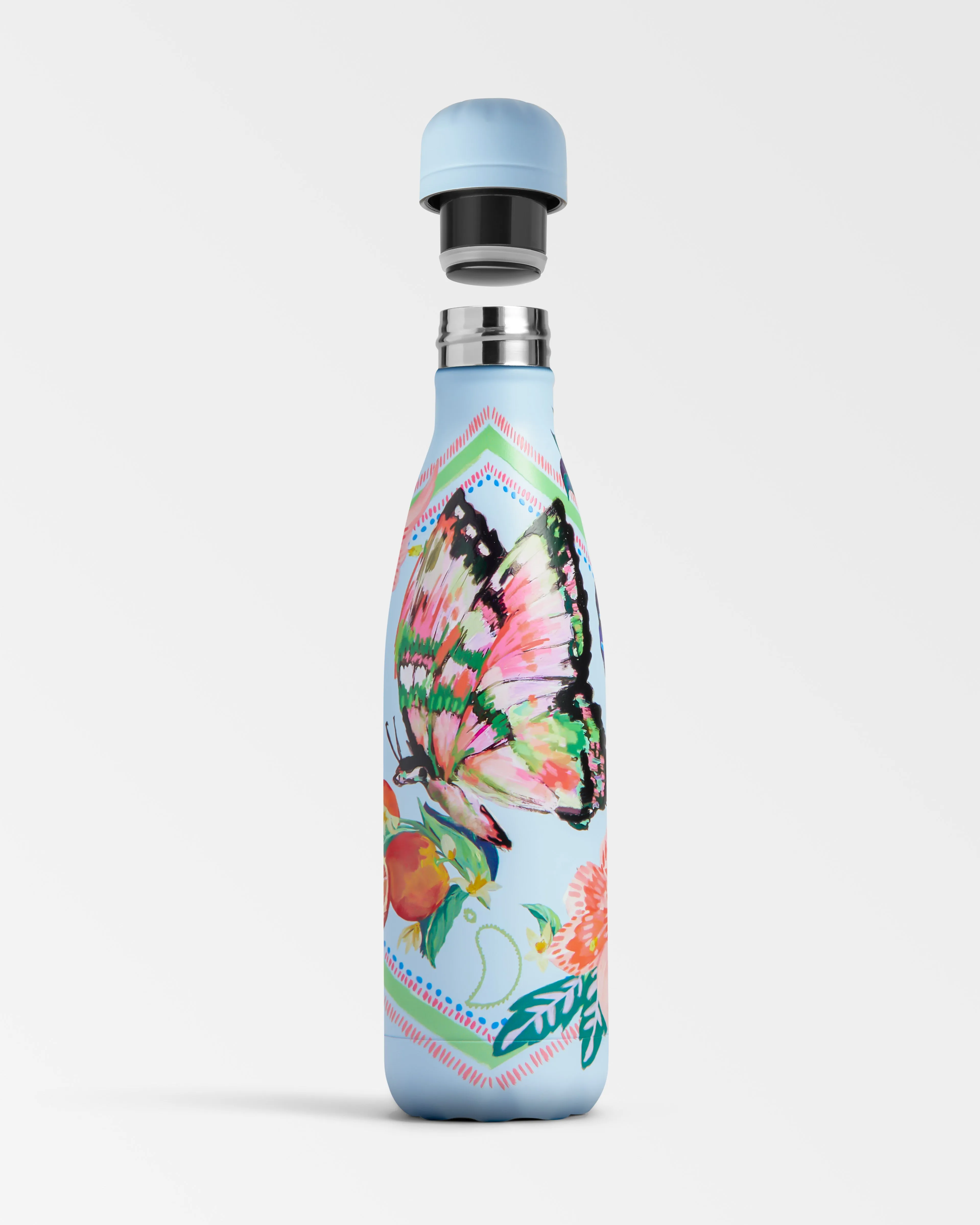 Sketchbook Butterfly Water Bottle
