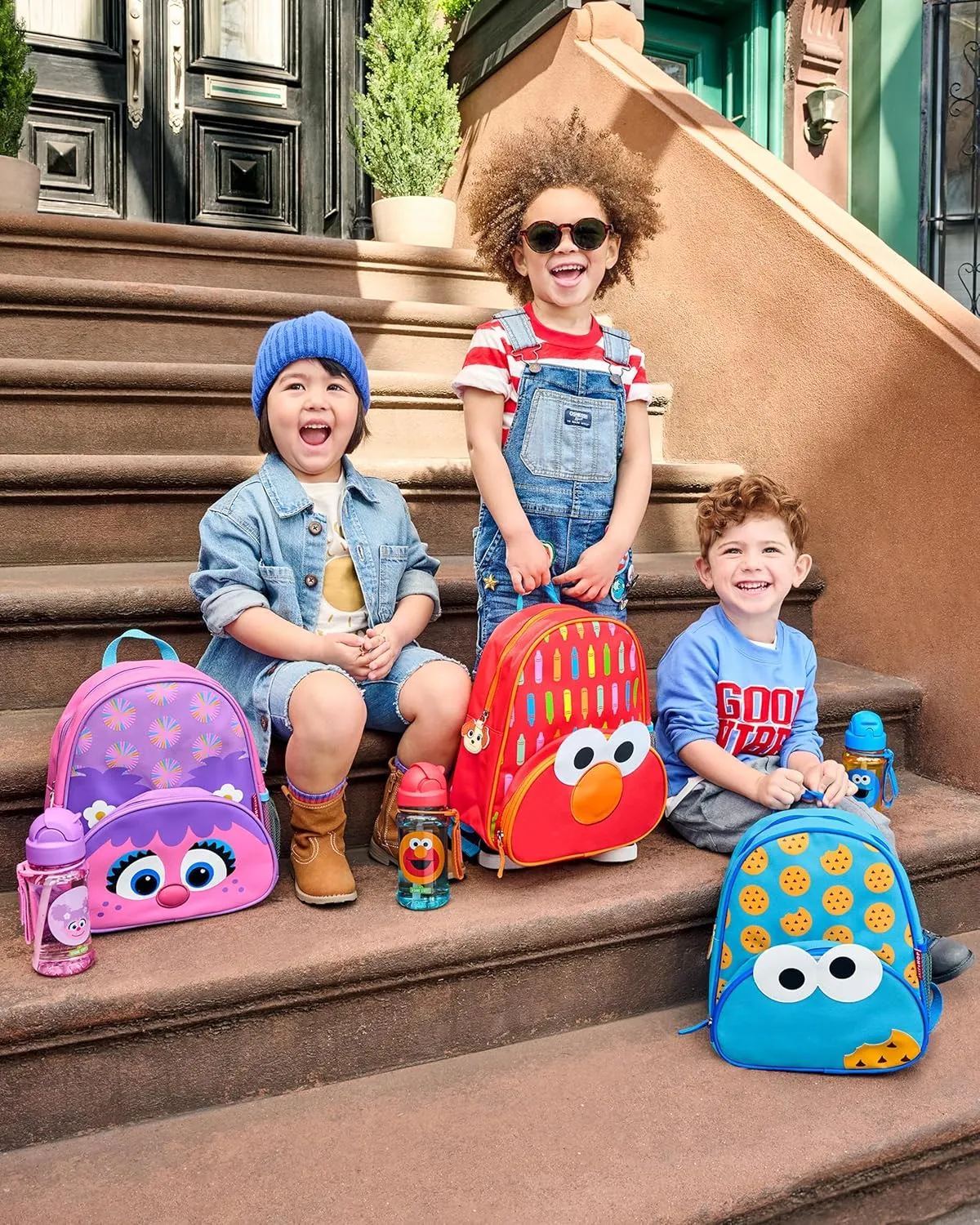Skip Hop x Sesame Street Toddler Backpack, Preschool Ages 3 , Cookie Monster
